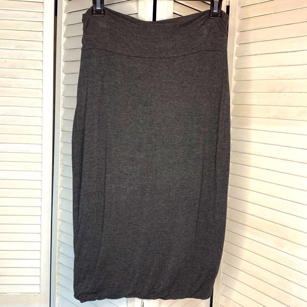 Bobeau Dark Gray Skirt